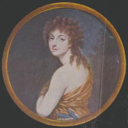 Miniatur von Rozalia Lubomirska geb. Chodkiewicz